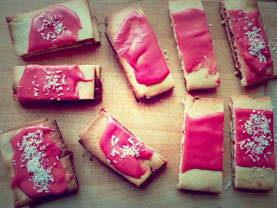 Hindbærsnitter