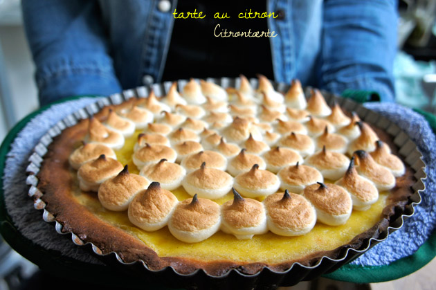 Tarte de Citron - Citrontærte