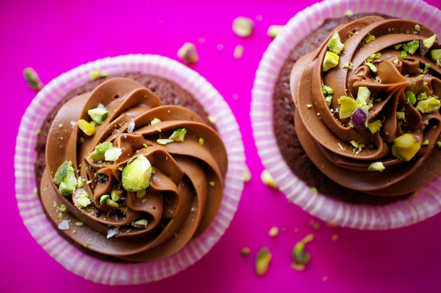 Chokoladecupcakes