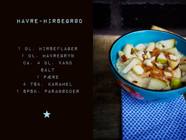 grød med karamel-opskrift