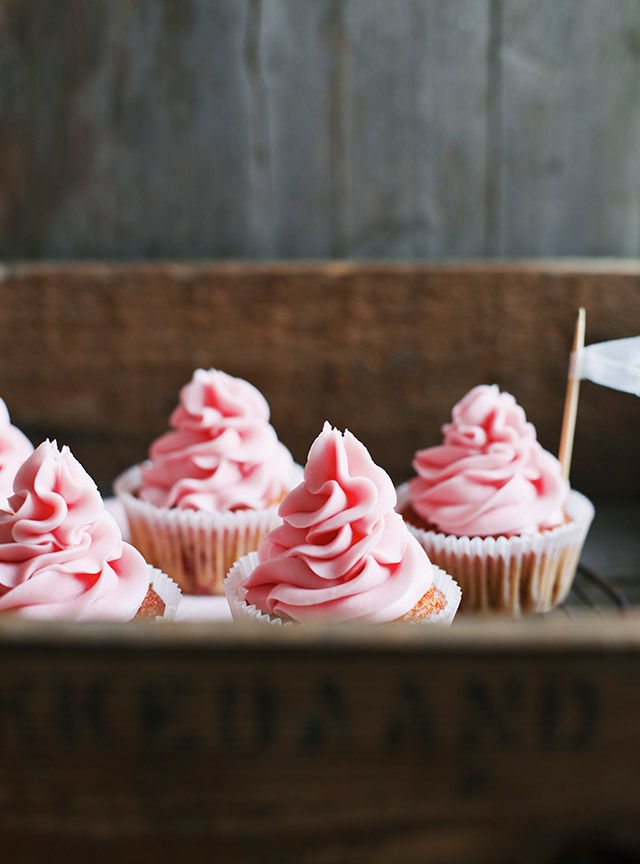 Pink cupcakes