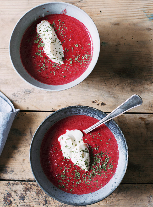 suppe med rødbede