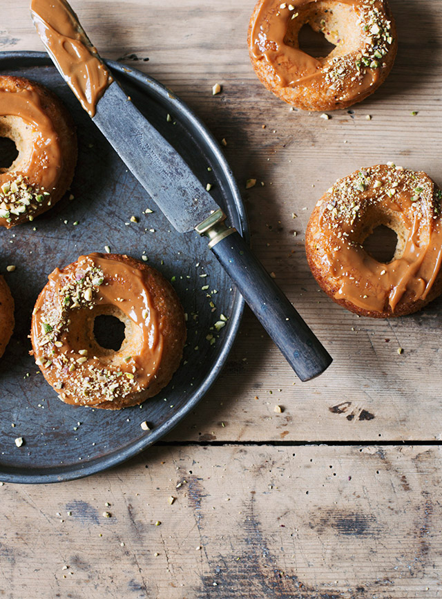 Donuts med karamel