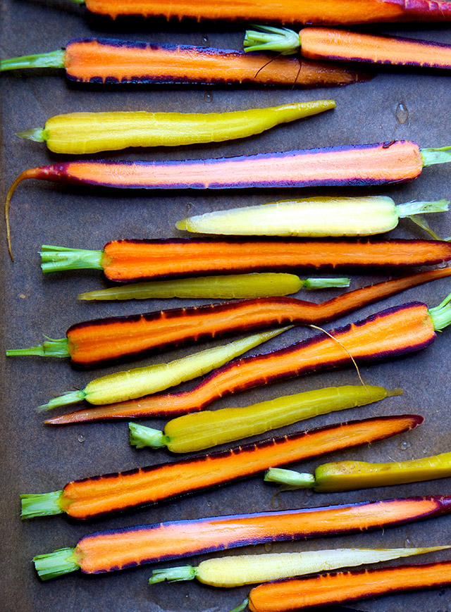 sommersalat & gulerødder