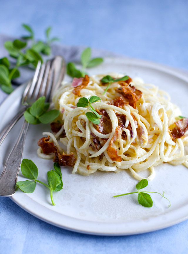 Low carb carbonara- yummy!