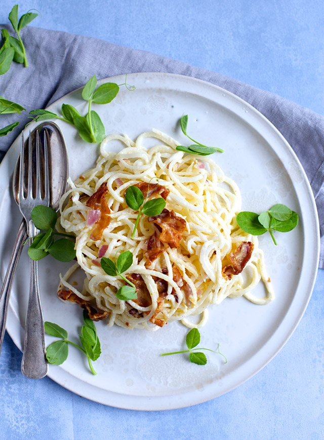 Low carb carbonara