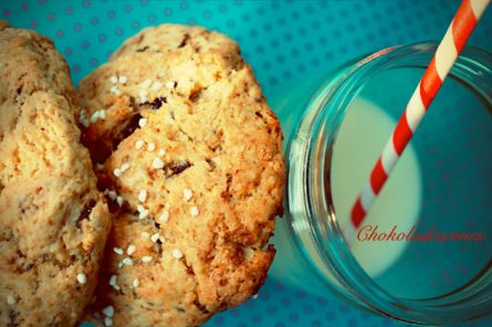 Chokoladescones med mælk