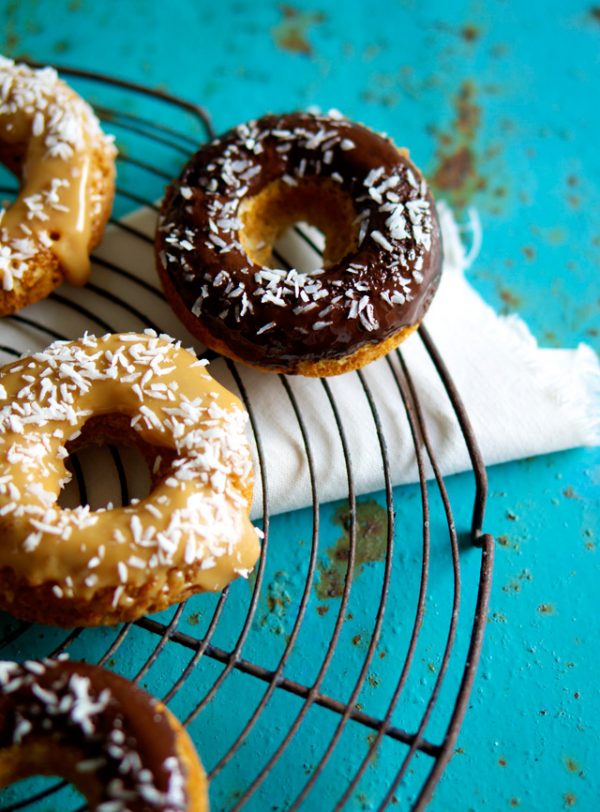 Bagte donuts med kokos Glutenfrie donuts The Food Club