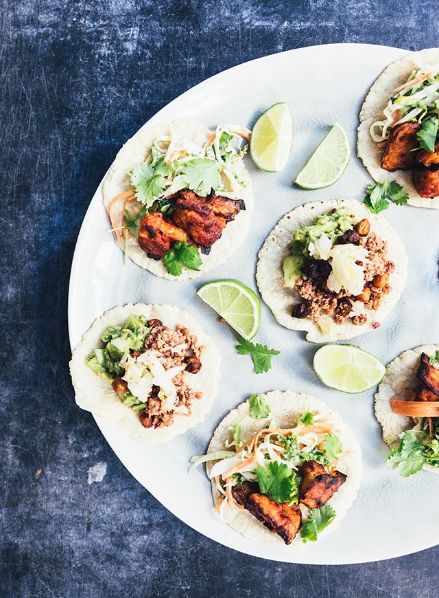 Beloved Rede Ærlig Tacos med BBQ-blomkål - The Food Club